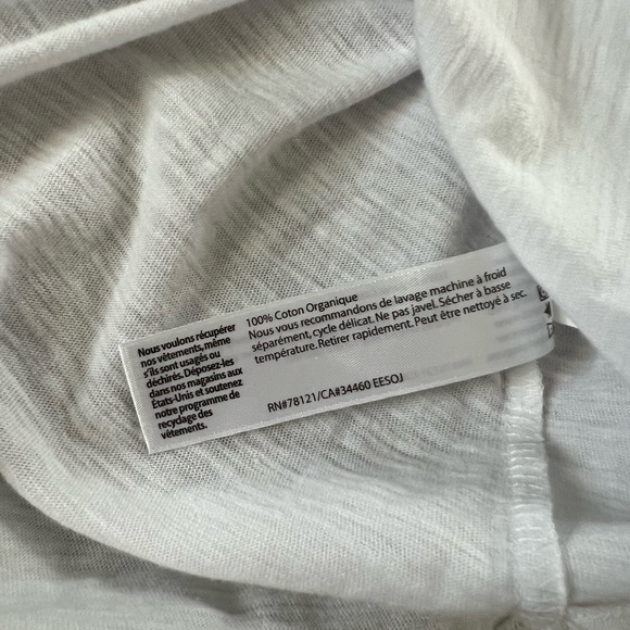 Eileen Fisher Organic Cotton Tee - Picture 6 of 9